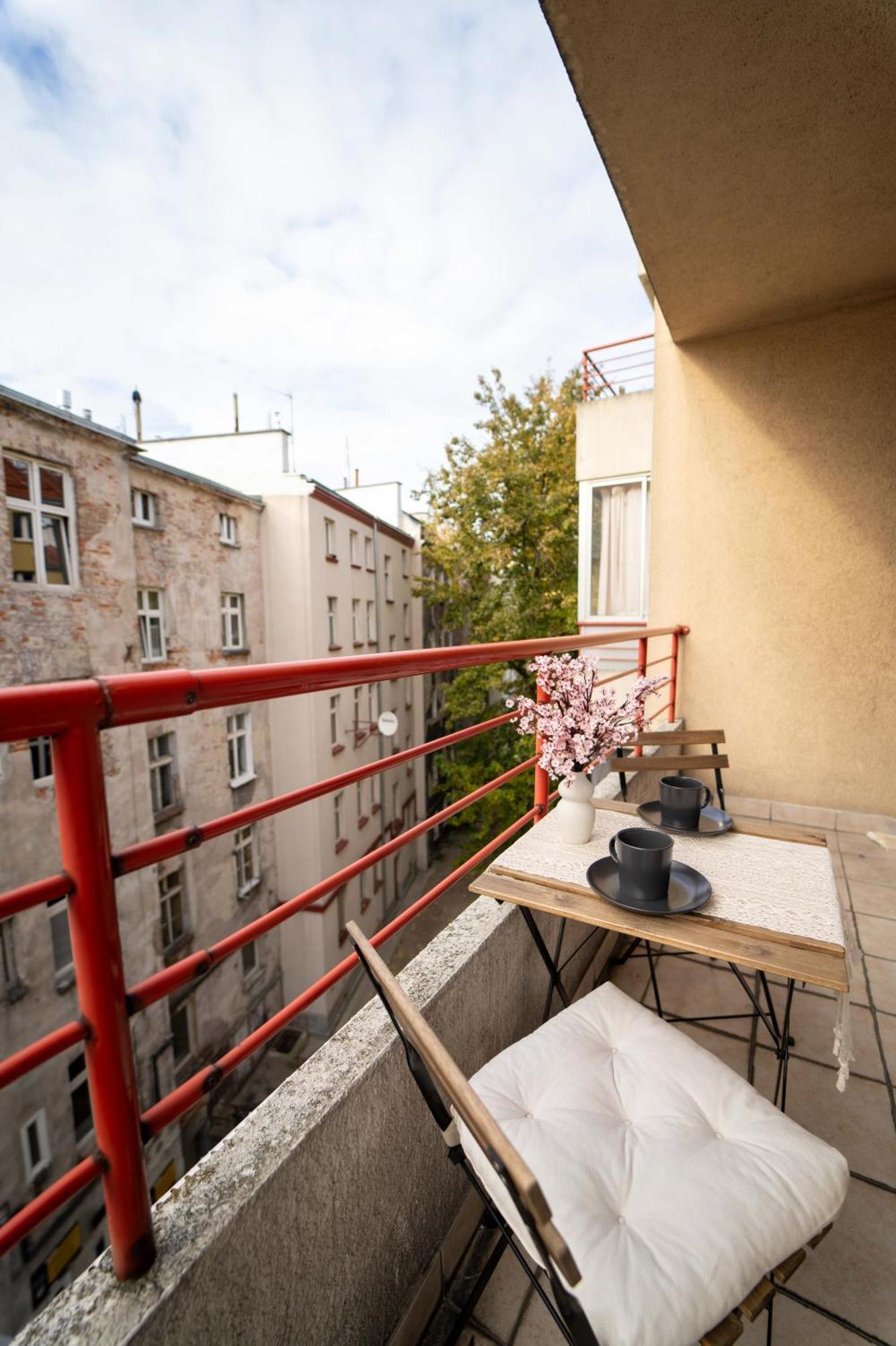 New Large Modern Apartment - City Center - 60M2 - Lift - Parking Wrocław Exteriör bild