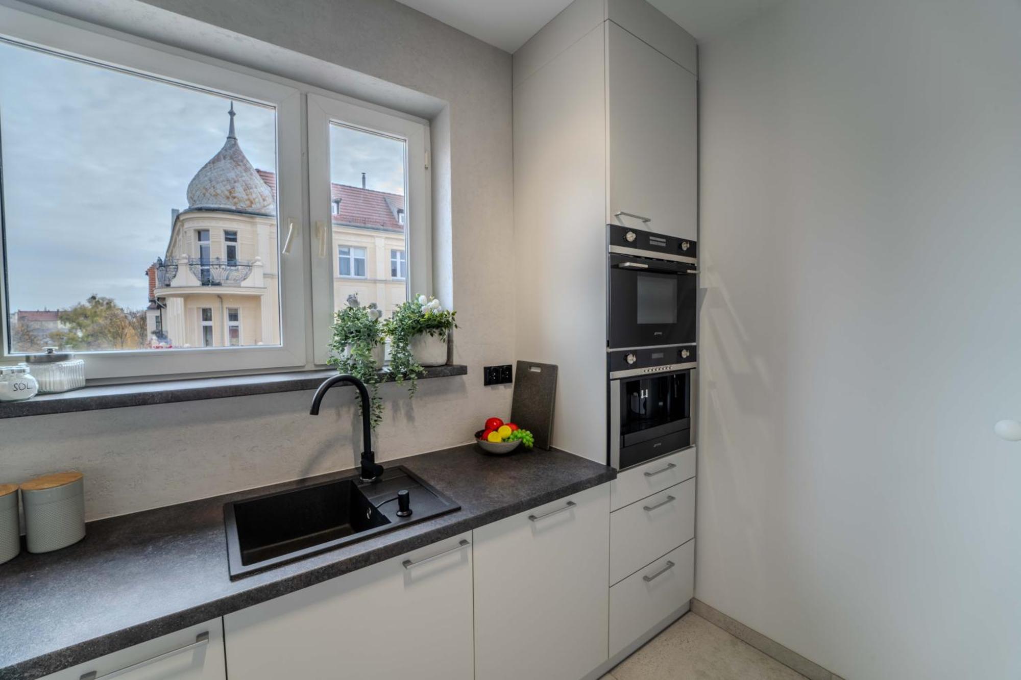 New Large Modern Apartment - City Center - 60M2 - Lift - Parking Wrocław Exteriör bild